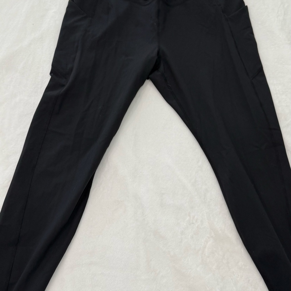 Fabletics Plus Size PureLuxe Oasis Black Leggings